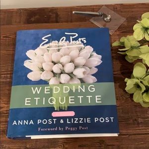 Emily Post Wedding Etiquette Book and Guest Pen